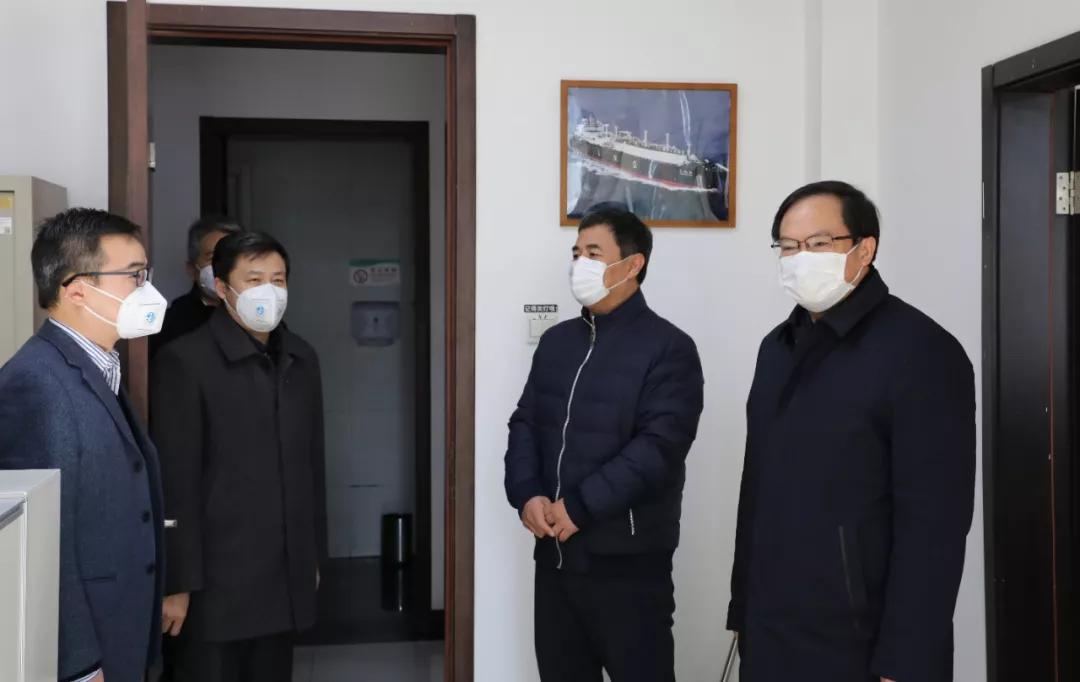 楊金成到長城電子、綜合院檢查指導疫情防控和復工復產(chǎn)工作